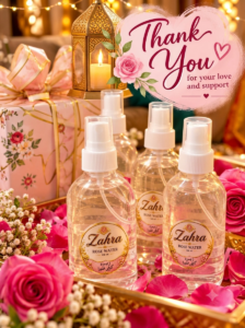 Zahra Pure Rose Water (100 ml)